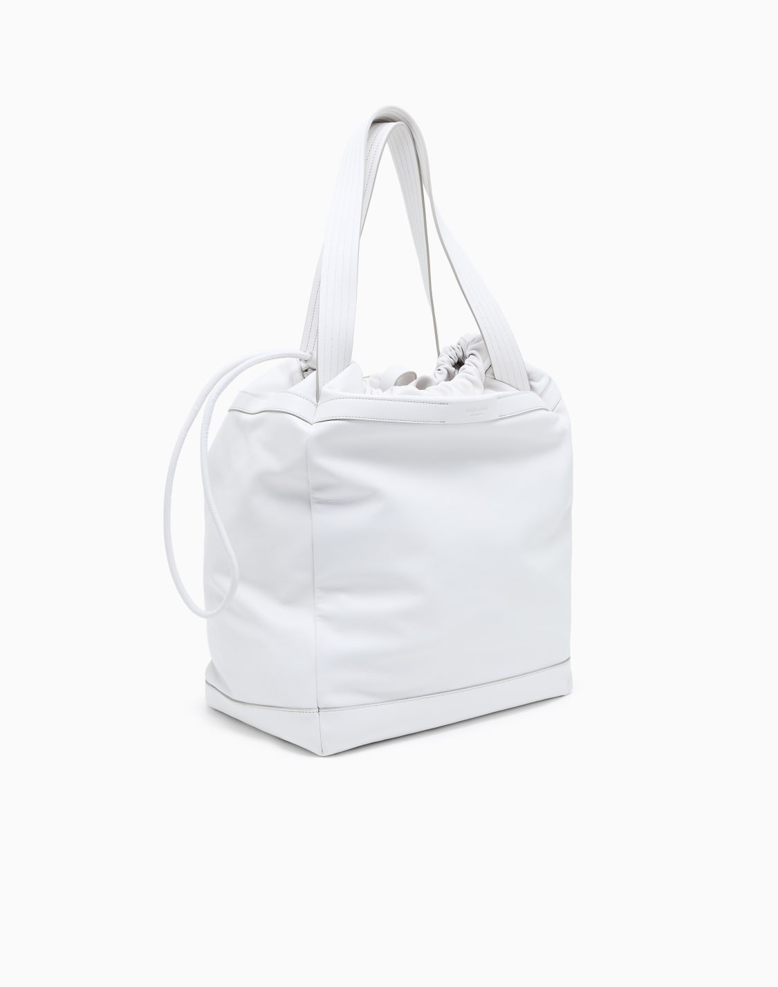 shopper-mit-schultergurt-aus-nappa-wei--giorgio-armani