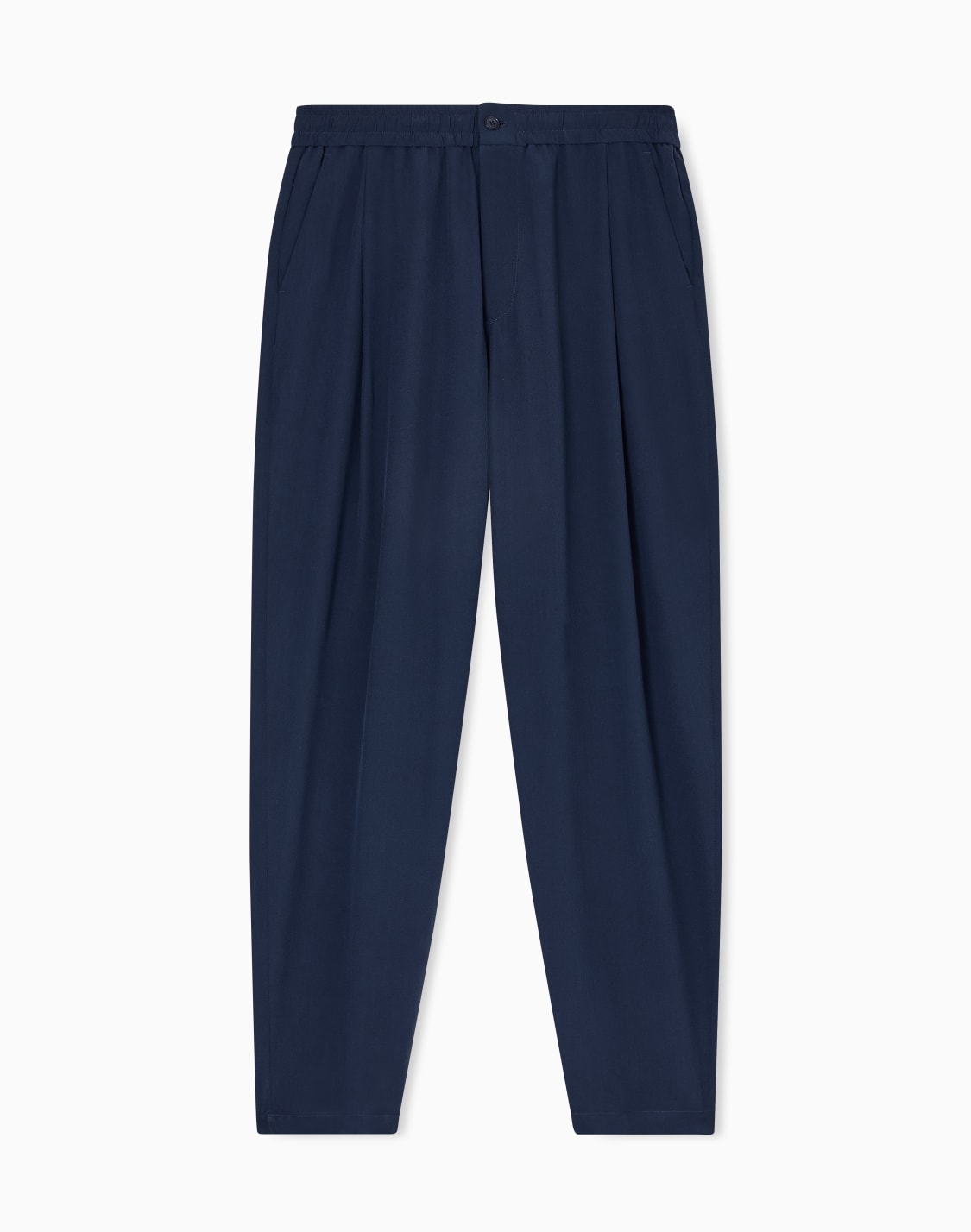 pantaloni-flat-front-in-seta-crepe-blu--giorgio-armani