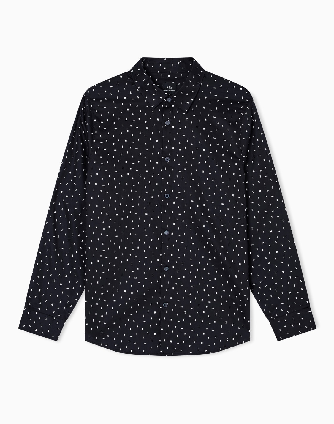 casual-shirts-black--armani-exchange