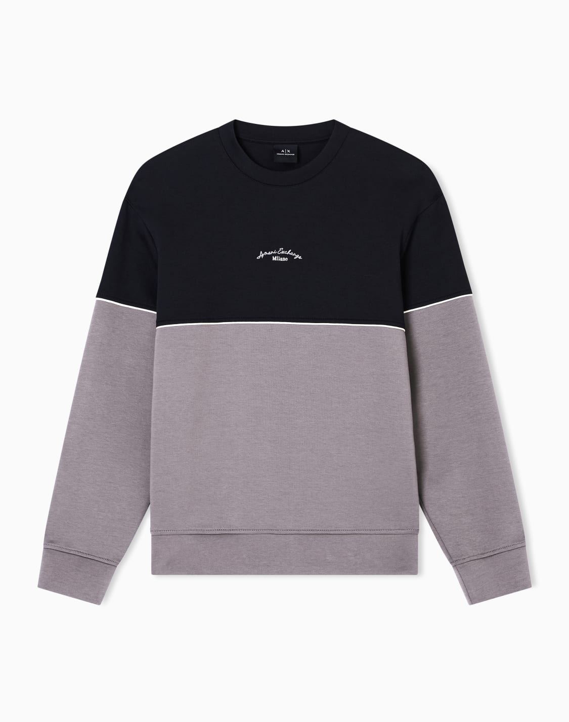 sweatshirts-without-hood-black--armani-exchange