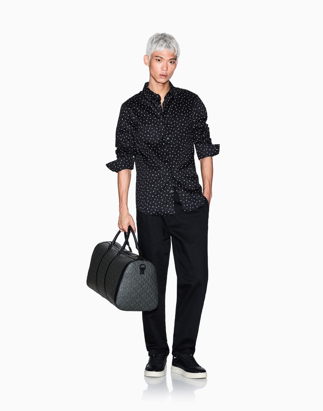 casual-shirts-black--armani-exchange