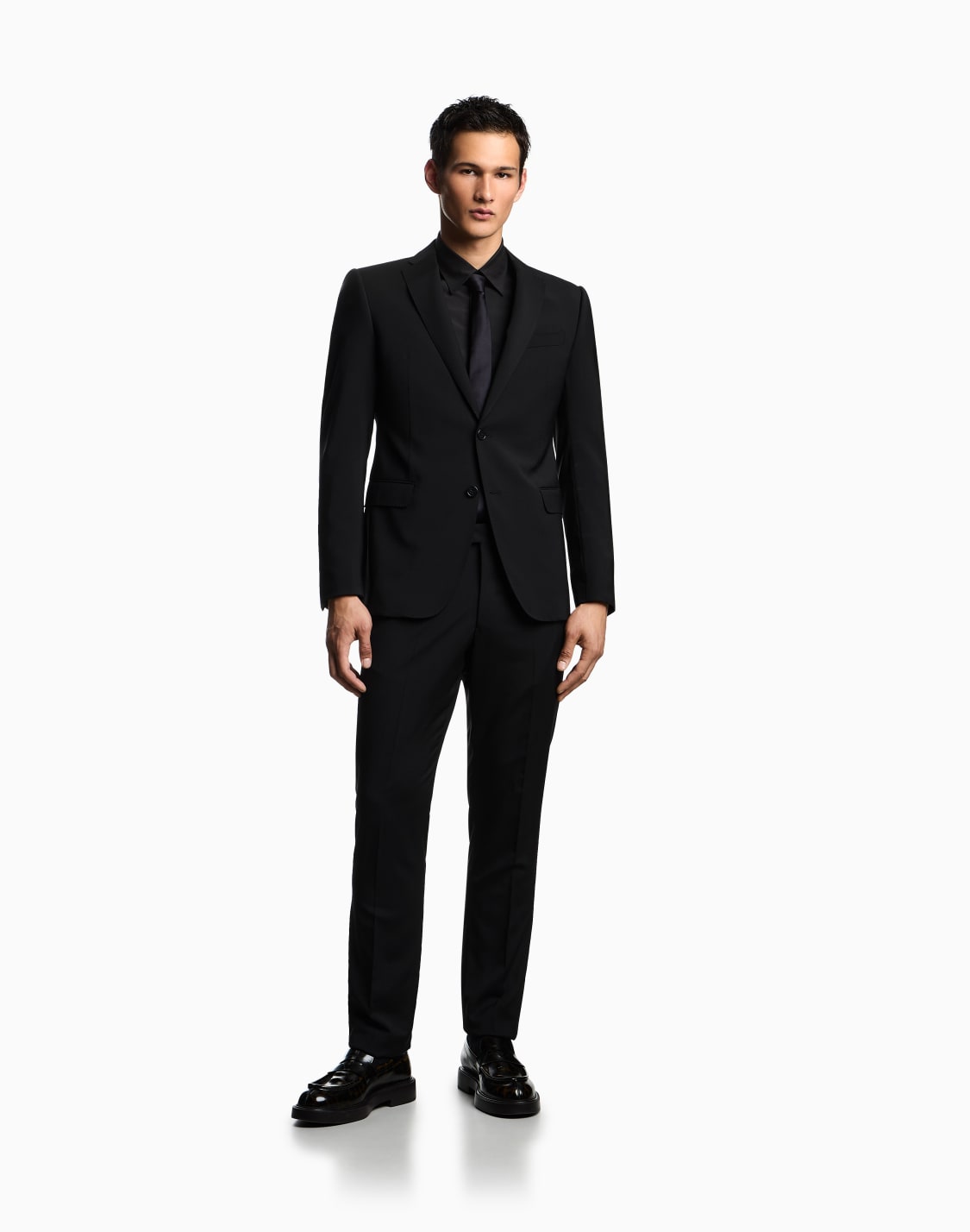 single-breasted-suit-in-natural-stretch-tropical-light-wool-black--emporio-armani