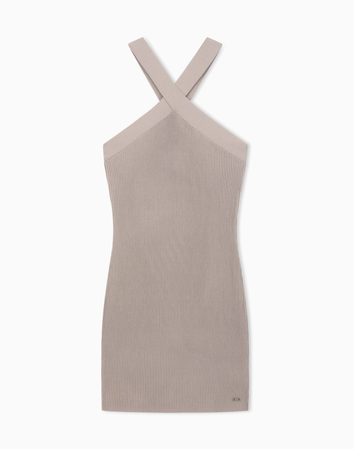 short-dresses-brown--armani-exchange