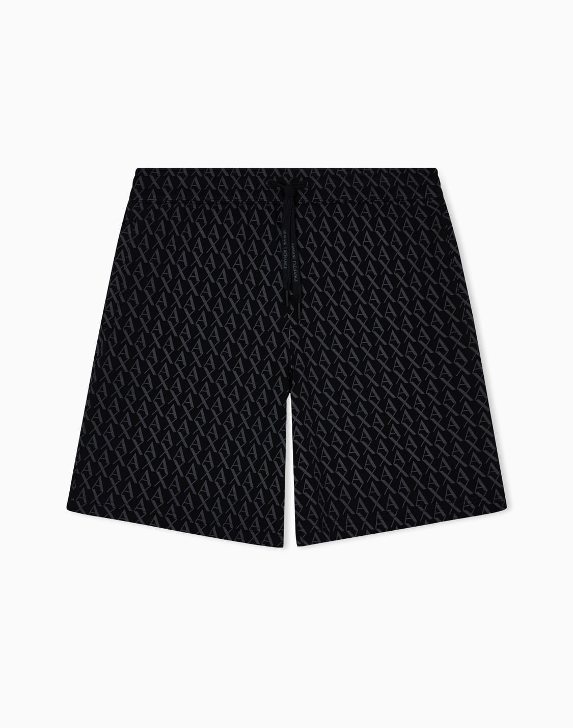 オルオバロゴ-ハフパンツ-ブラック--armani-exchange