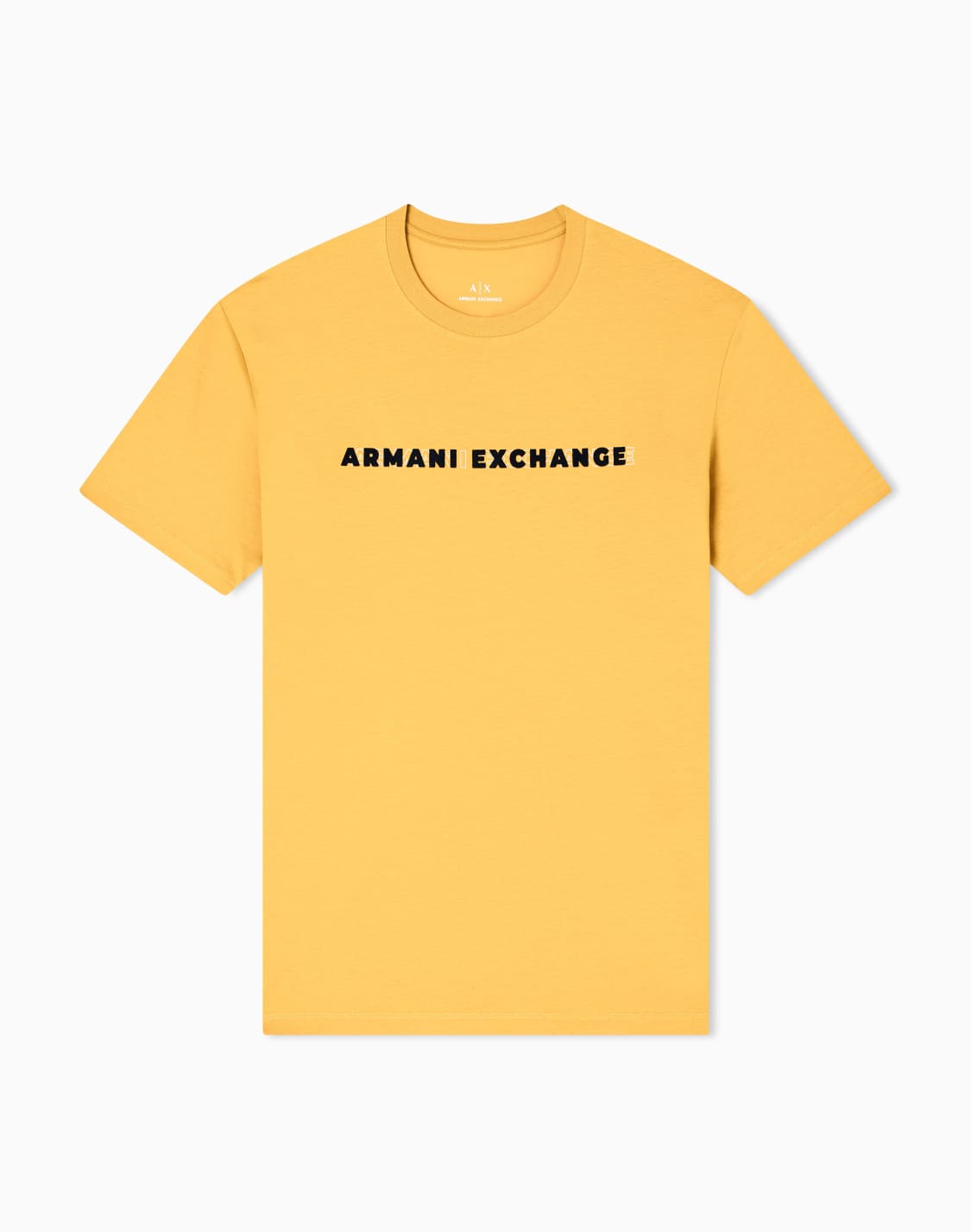 regular-fit-t-shirts-yellow--armani-exchange
