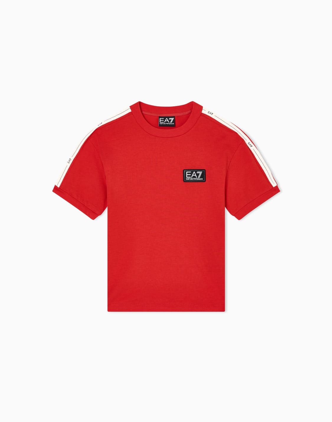 logo-series-ボイズ-クルネックtシャツ-ピュアコットン-レッド--ea7