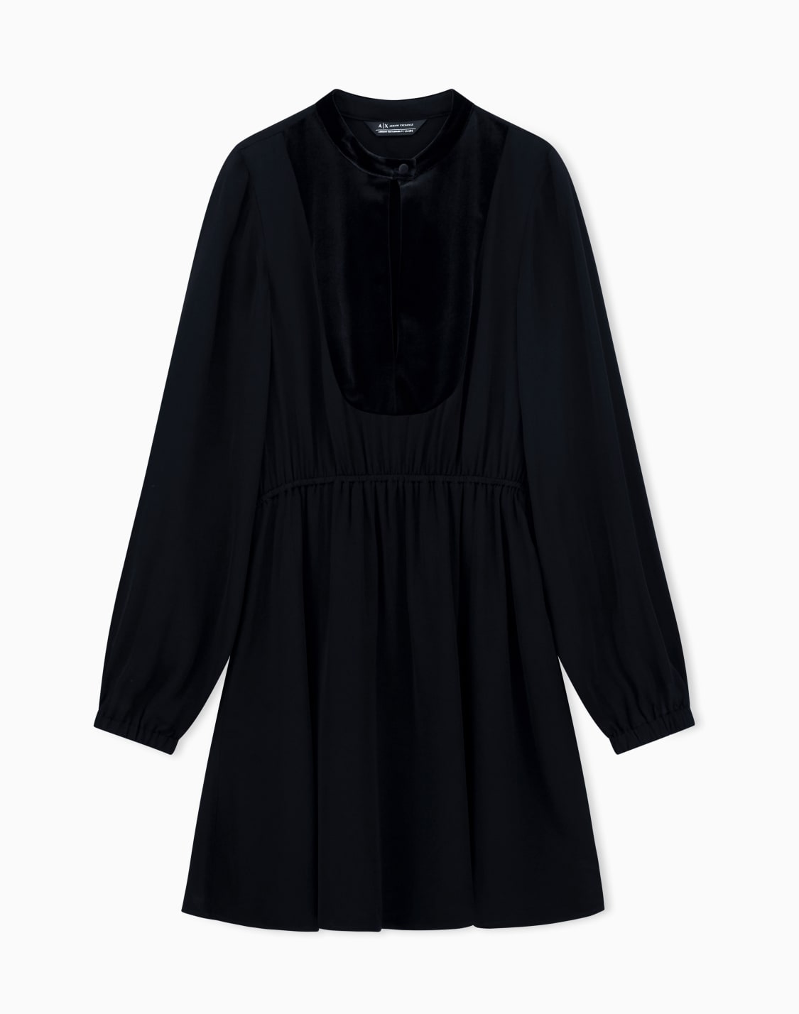 short-dresses-black--armani-exchange