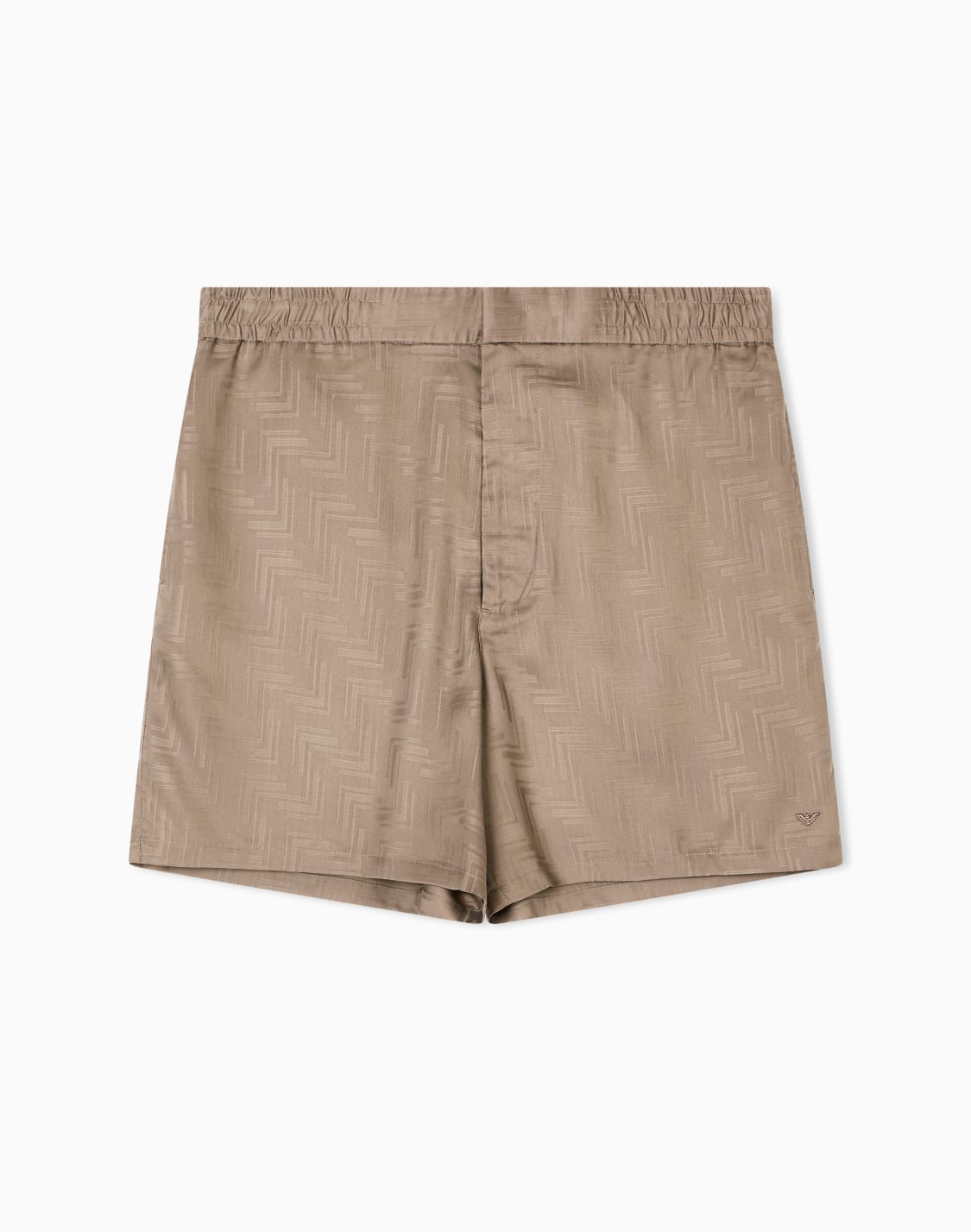 asv-jacquard-lyocell-bermuda-shorts-brown--emporio-armani
