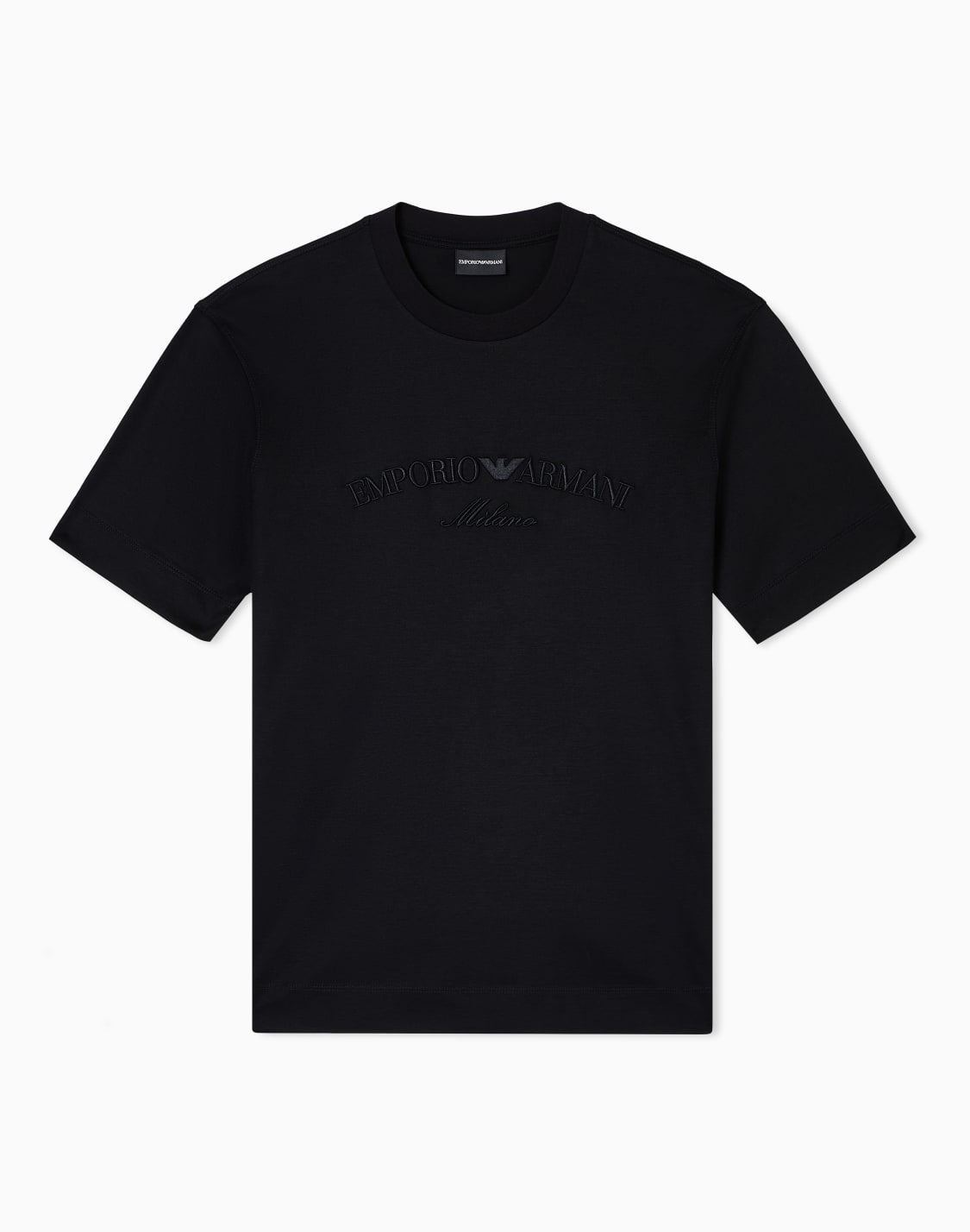 asv-lyocell-blend-jersey-t-shirt-with-oversized-eagle-embroidery-black--emporio-armani