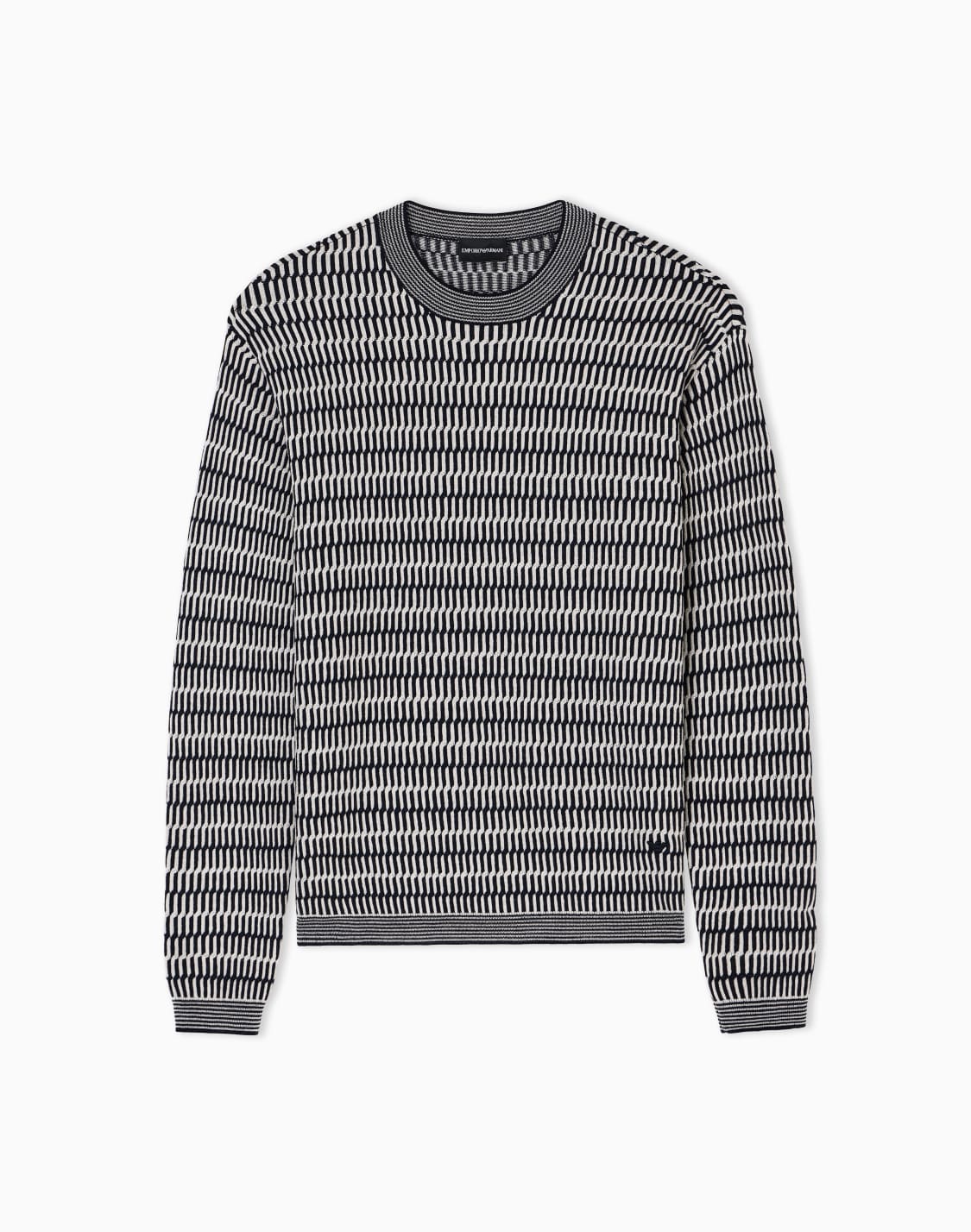 セタ-バジンウルジャカド-ツトン刺繍ステッチ-ブル--emporio-armani