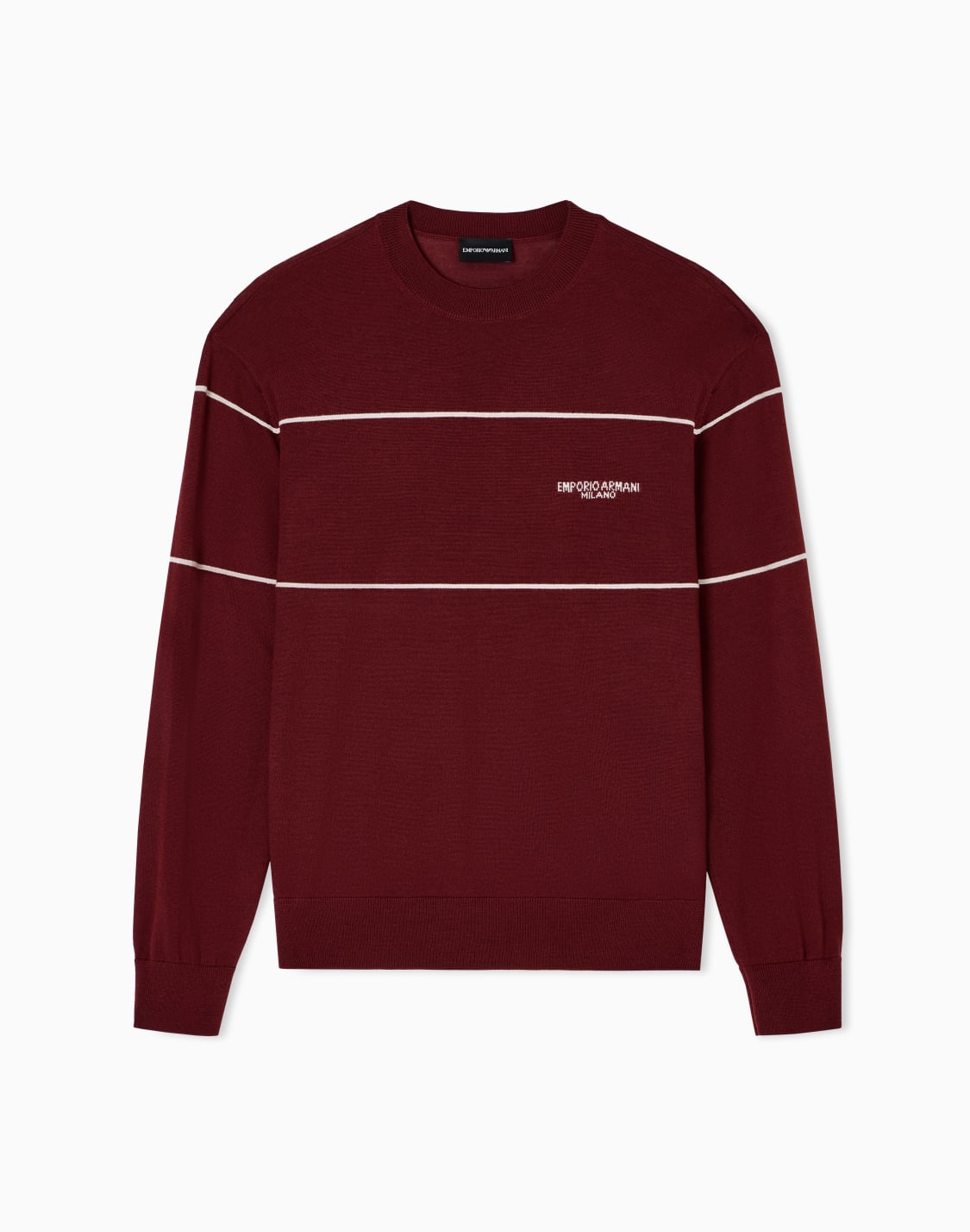 virgin-wool-jumper-with-jacquard-logo-burgundy--emporio-armani