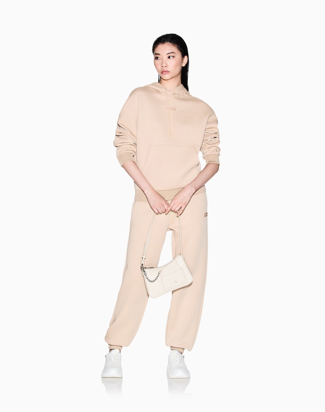 hoodies-camel--armani-exchange