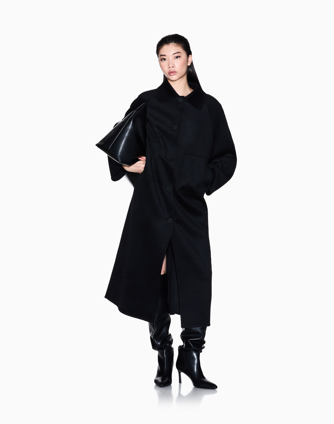 coats-black--armani-exchange