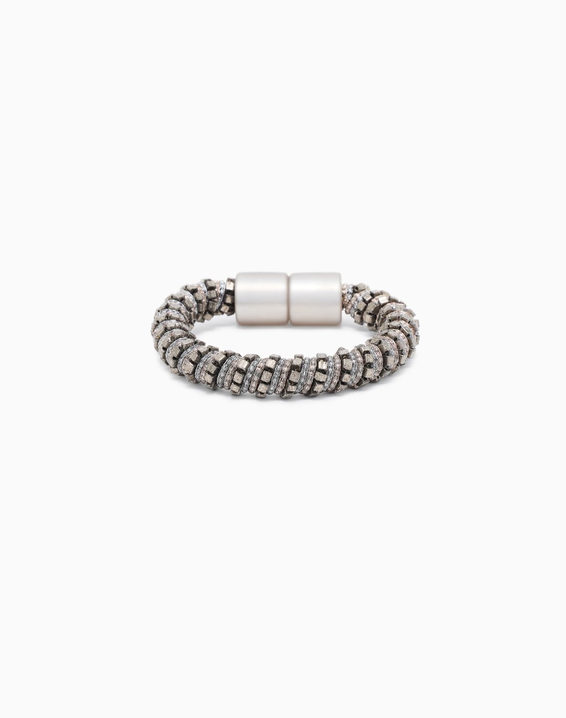 bracciale-in-pelle-e-tessuto-oro--giorgio-armani