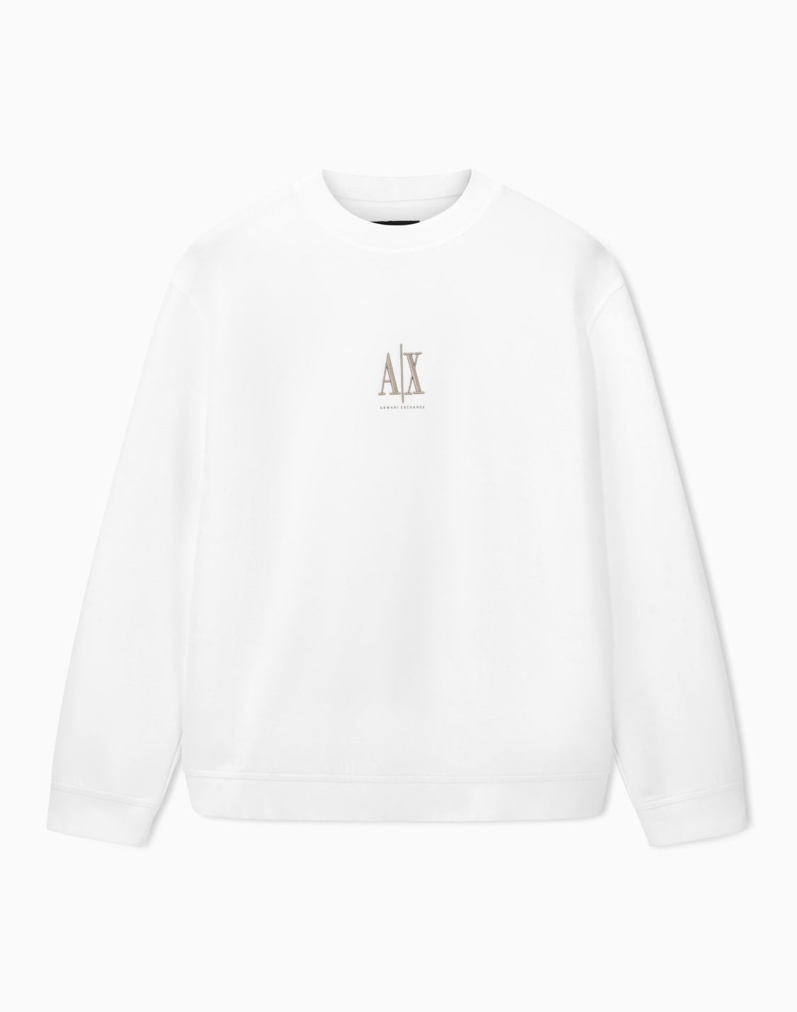 icon-クルネックスウェットプルオバ-ホワイト--armani-exchange