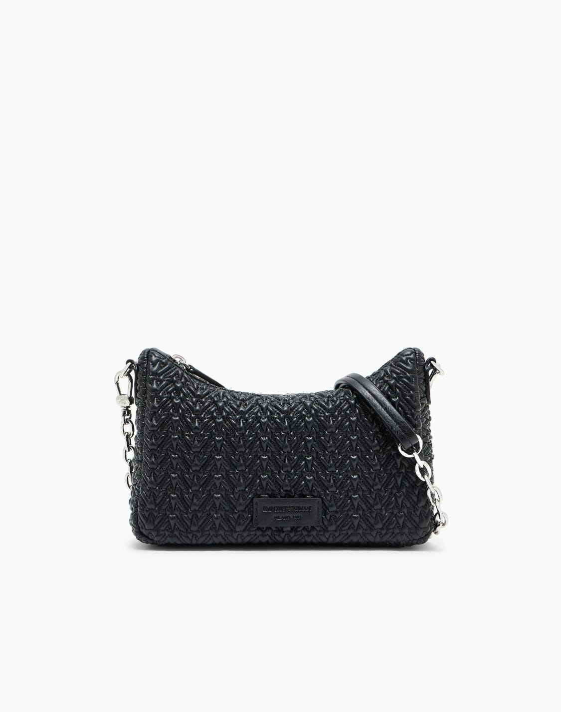 -バッグ-エンボス-ブラック--emporio-armani