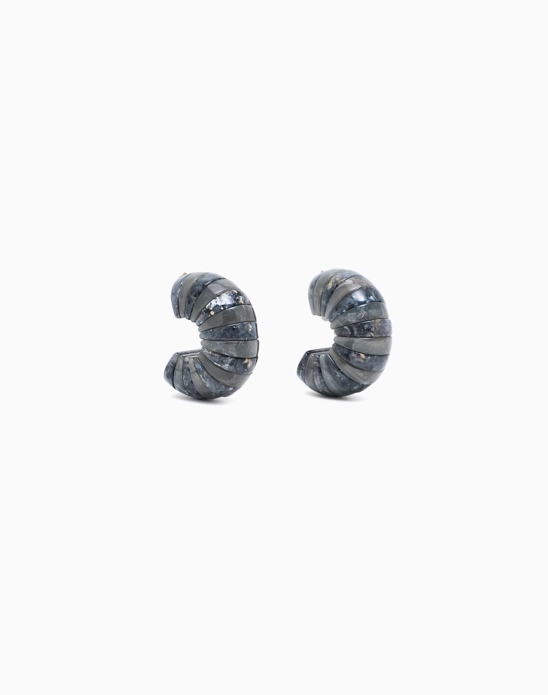 orecchini-a-clip-in-resina-mlange-grigio--giorgio-armani
