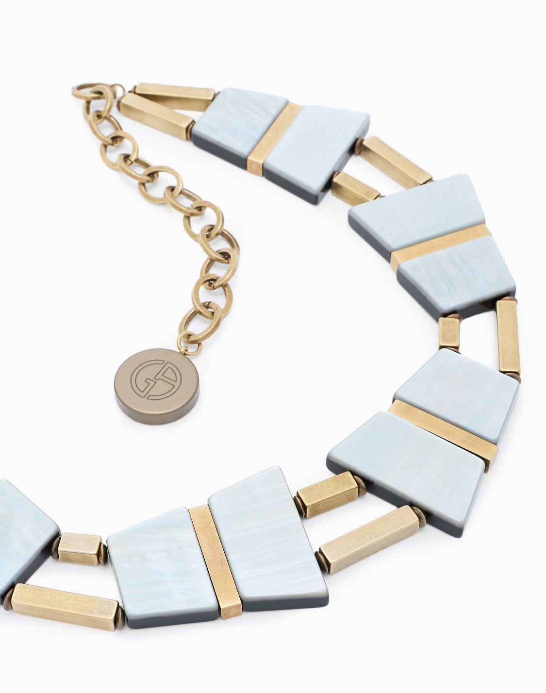 collana-girocollo-in-metallo-e-resina-grigio--giorgio-armani