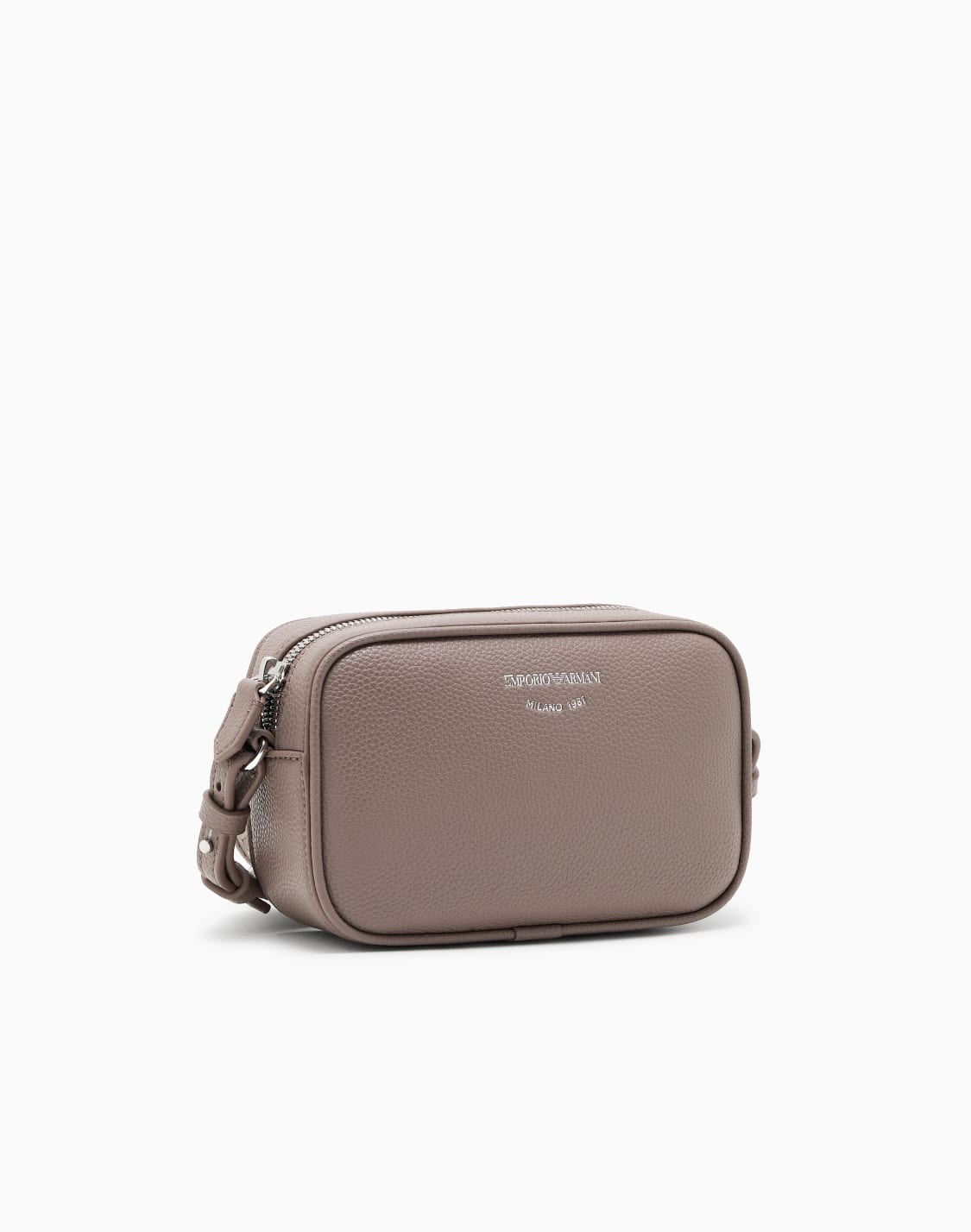 カメラケス-ディアプリント-ショルダストラップ-キャメル--emporio-armani