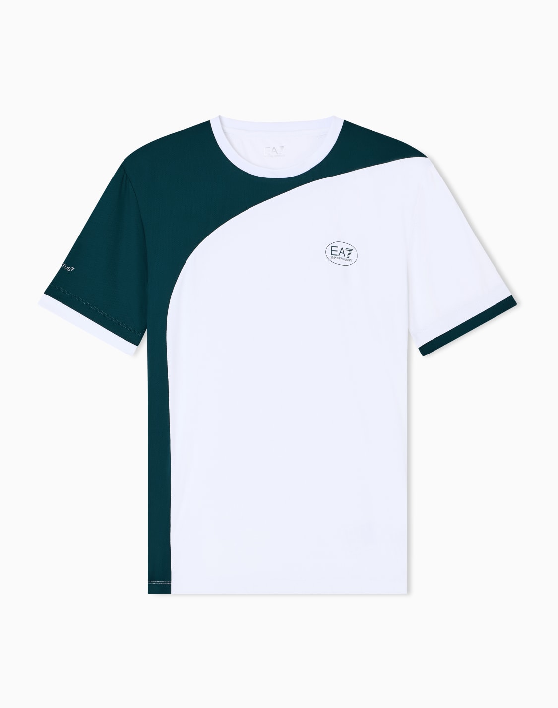 tennis-pro-クルネックtシャツ-ventus7テクニカルファブリック-ホワイト--ea7