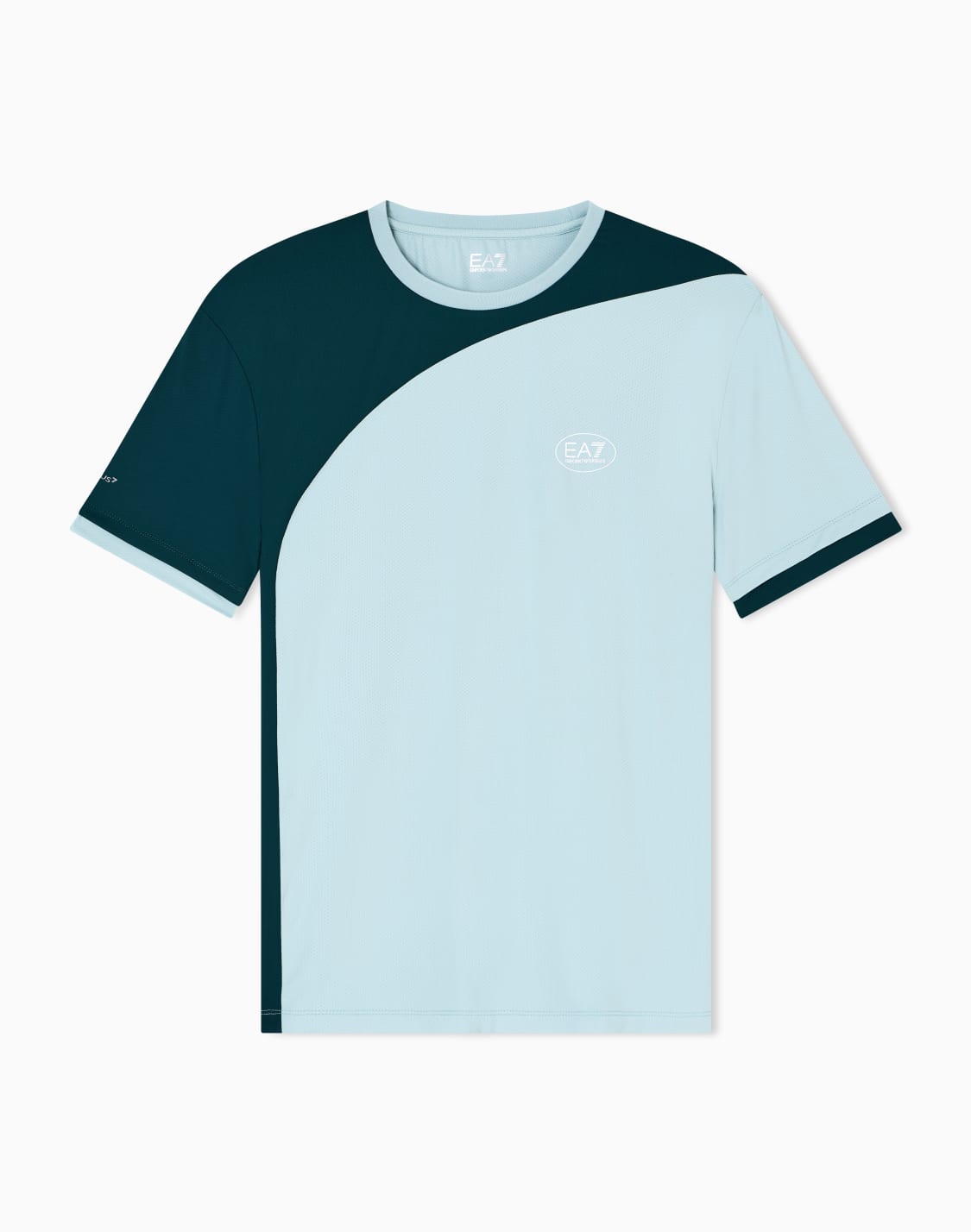 tennis-pro-クルネックtシャツ-ventus7テクニカルファブリック-ライトブル--ea7