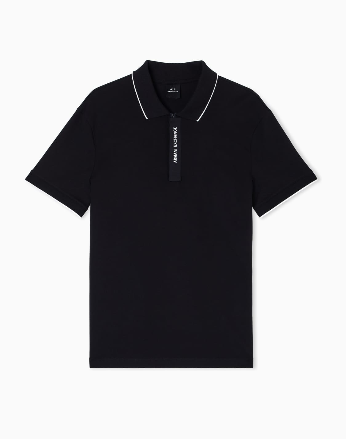 polo-shirts-negro--armani-exchange
