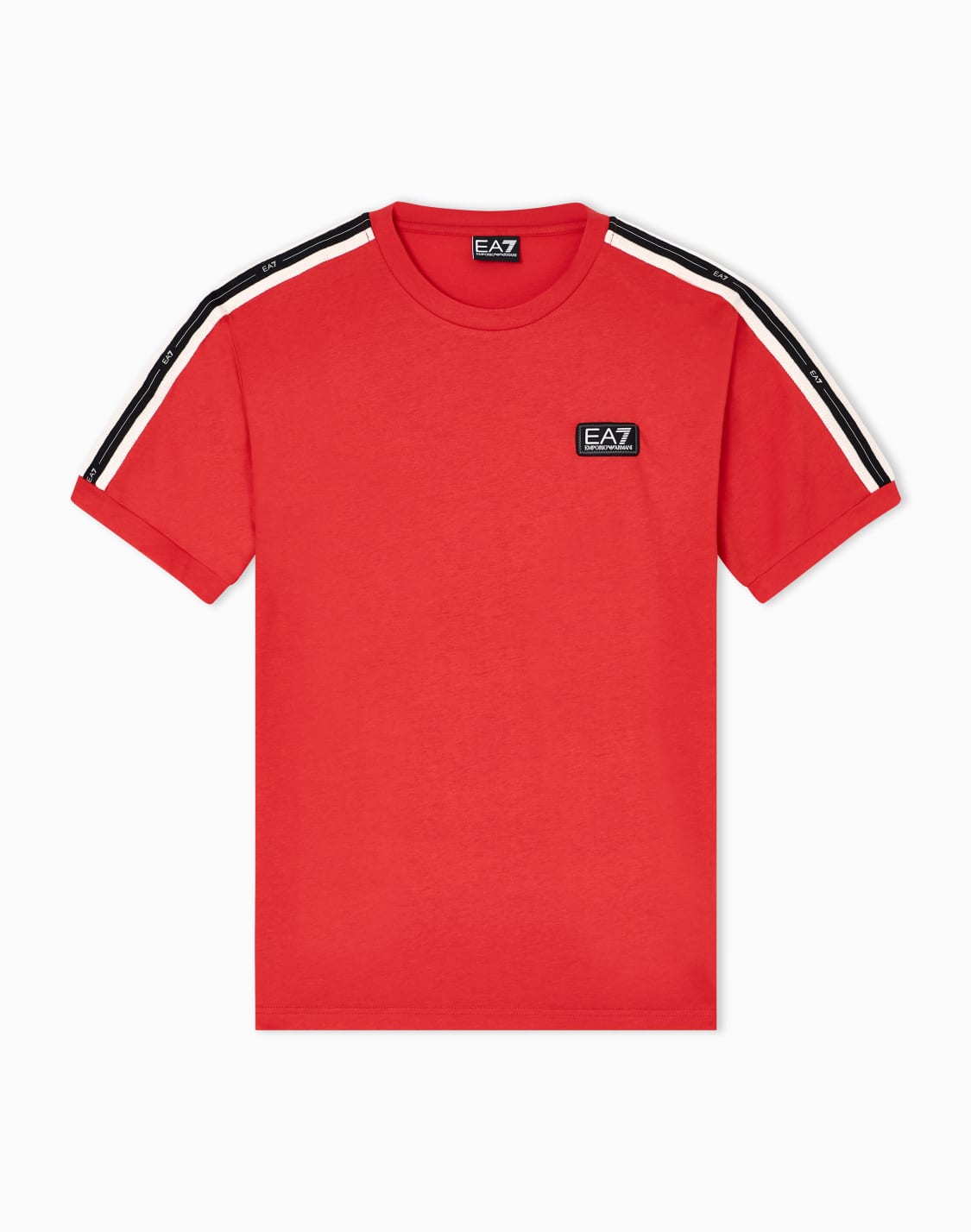 logo-series-tシャツ-コットンジャジ-レッド--ea7