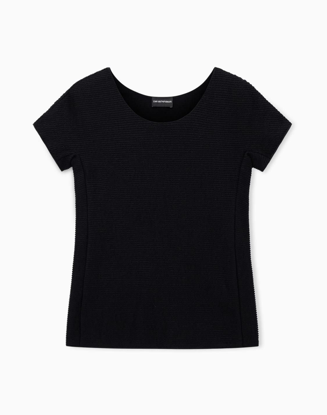 t-shirt-in-textured-effect-jersey-black--emporio-armani