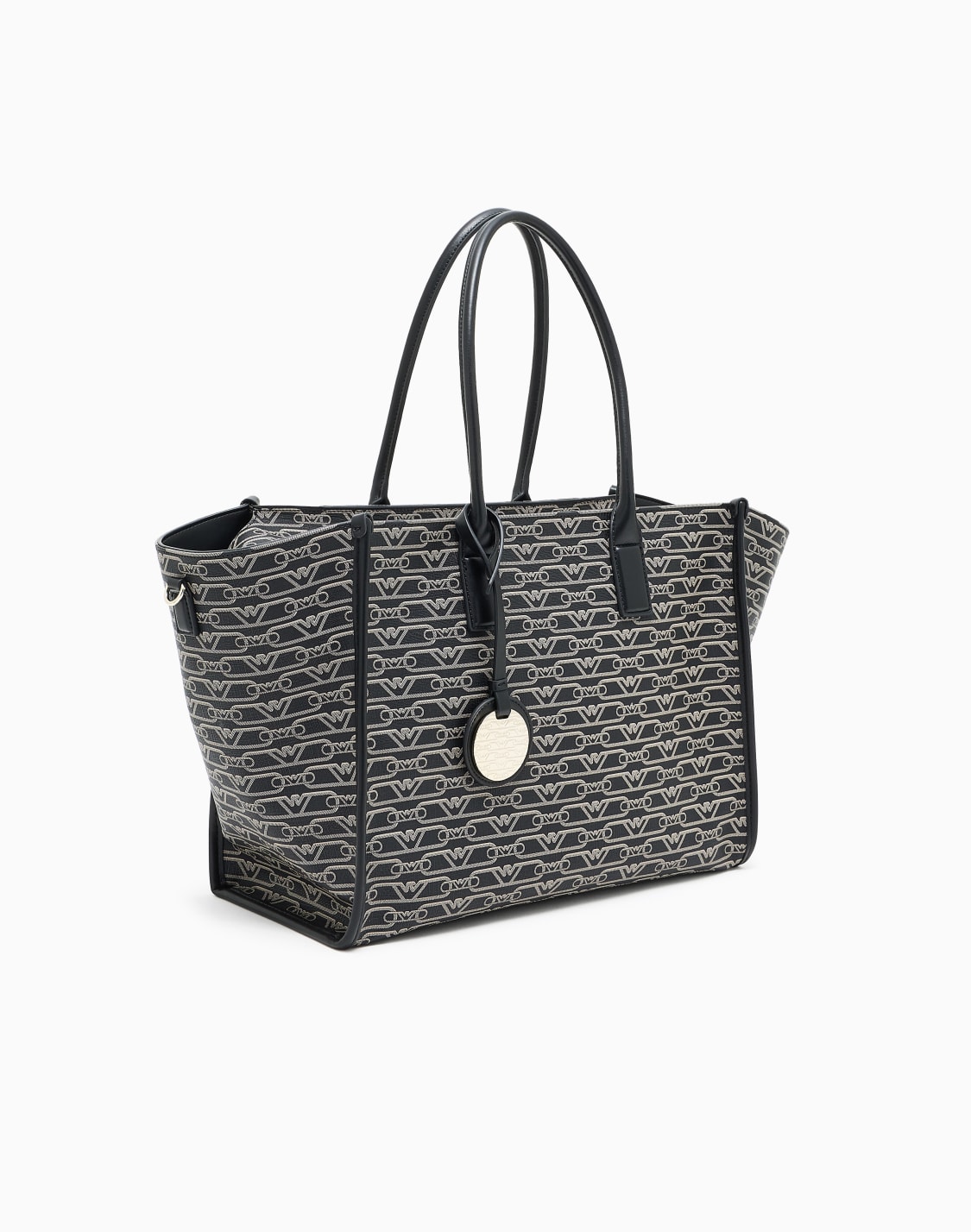 bolso-shopper-mediano-con-estampado-integral-de-monograma-negro--emporio-armani
