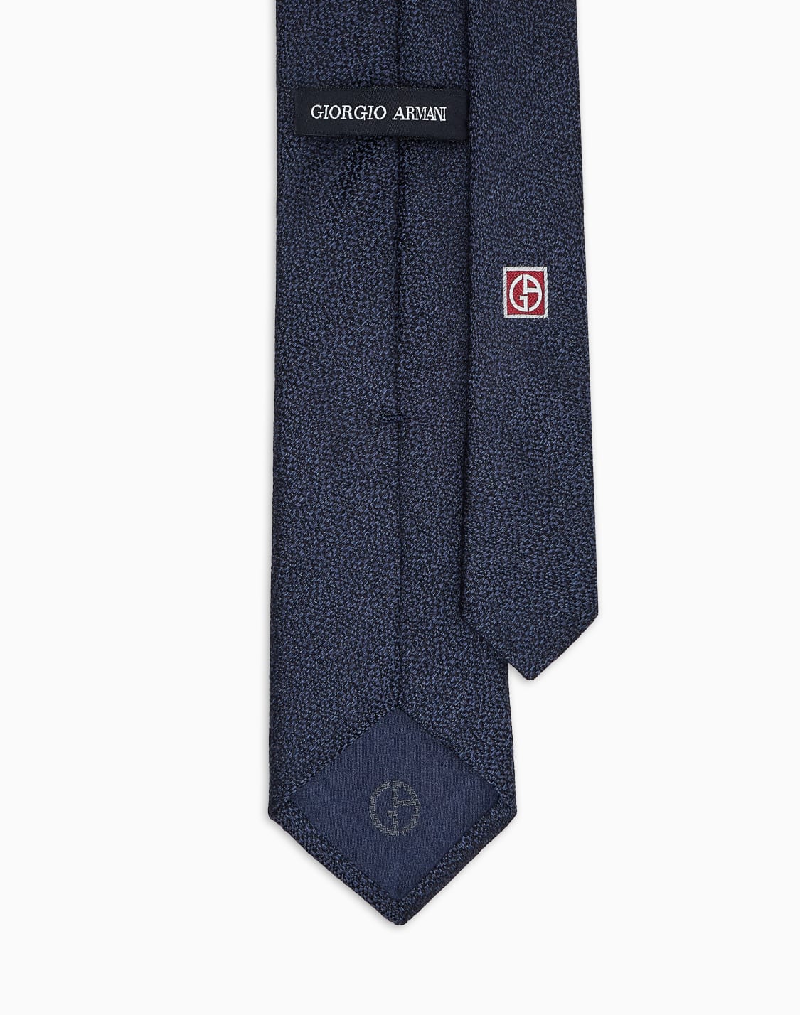ネクタイ-シルクカシミア-ジャカド-ブル--giorgio-armani