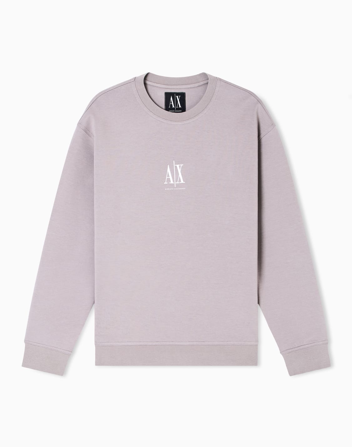 crewneck-sweatshirt-with-embroidered-logo-beige--armani-exchange
