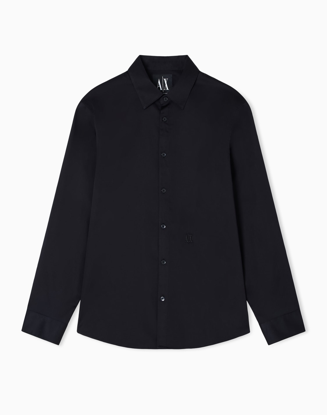 regular-fit-cotton-shirt-black--armani-exchange