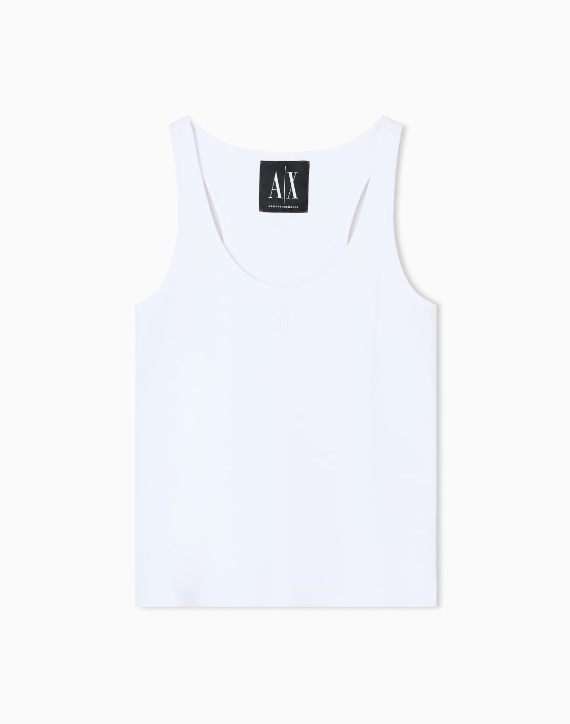 dbardeur-en-jersey-avec-logo-blanc--armani-exchange
