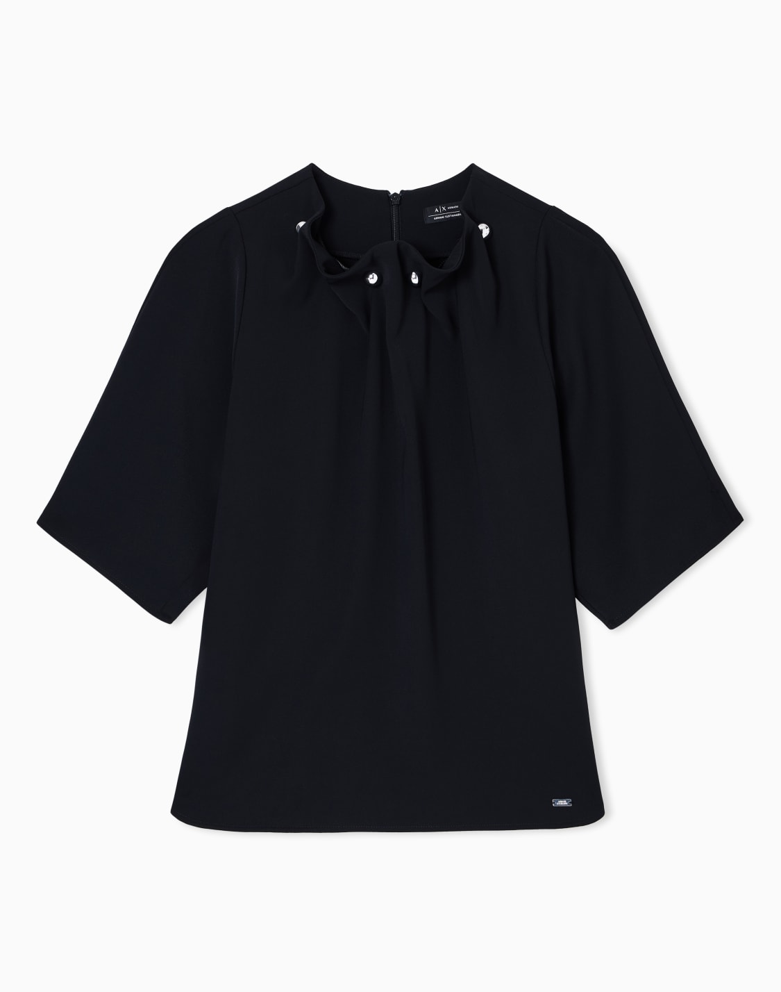 blouses-black--armani-exchange