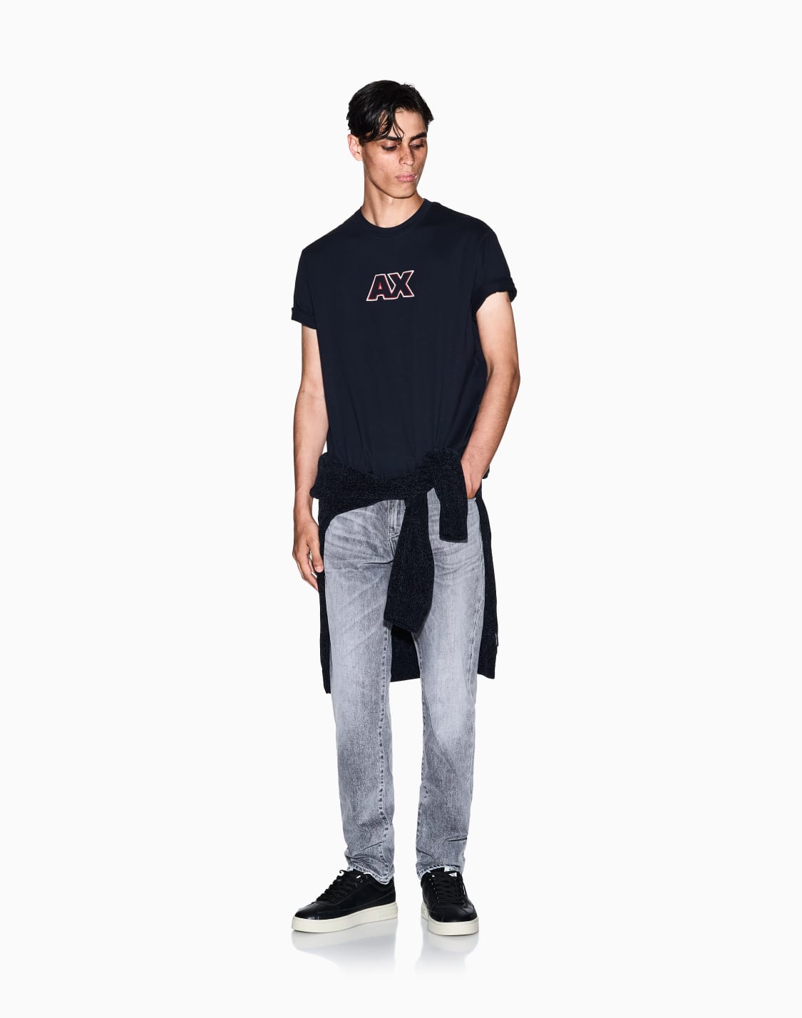 camisetas-regular-fit-azul-marino--armani-exchange