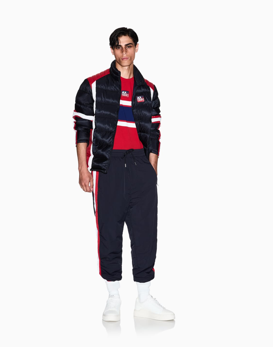t-shirts-coupe-classique-rouge--armani-exchange