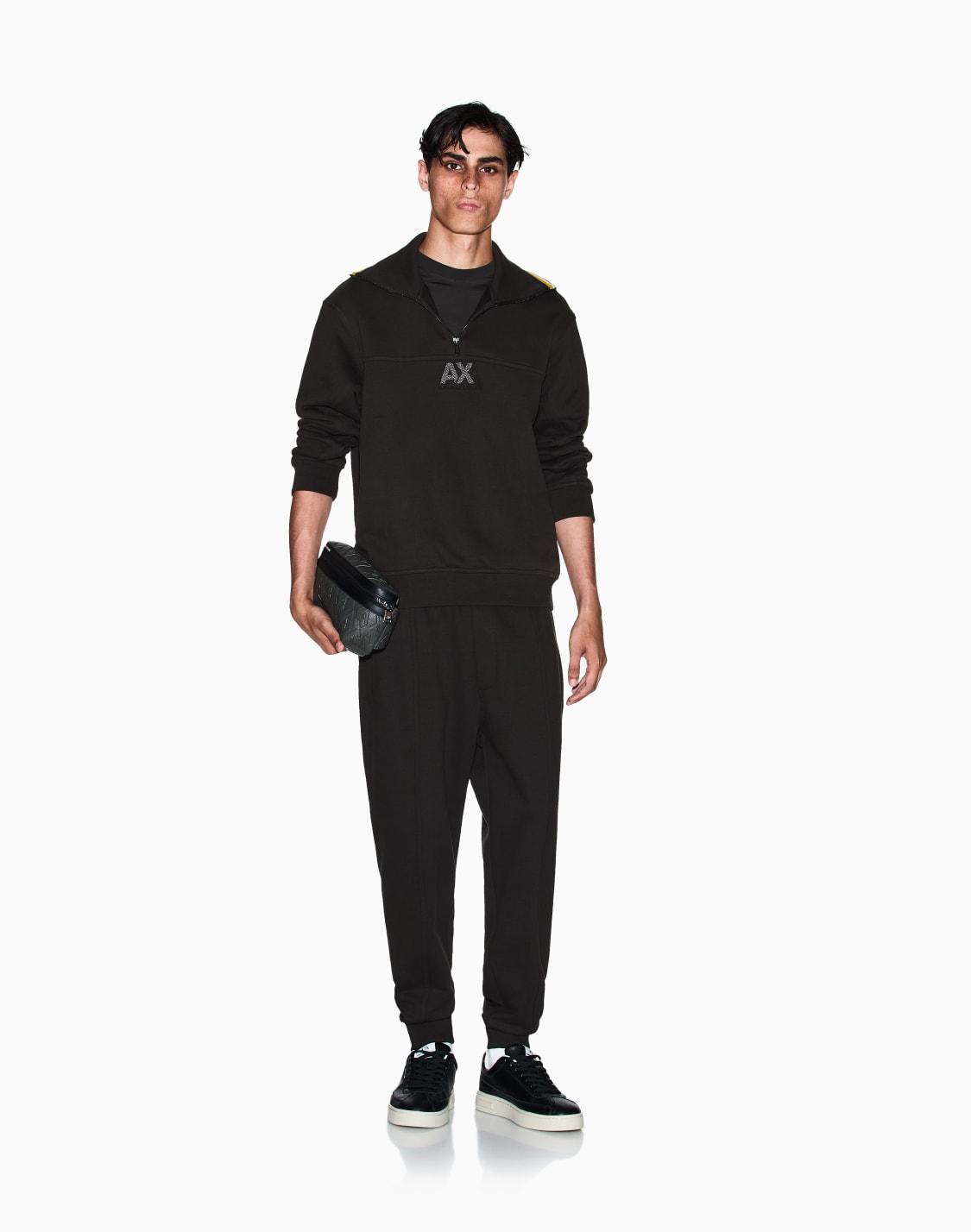 sweatshirts-without-hood-brown--armani-exchange