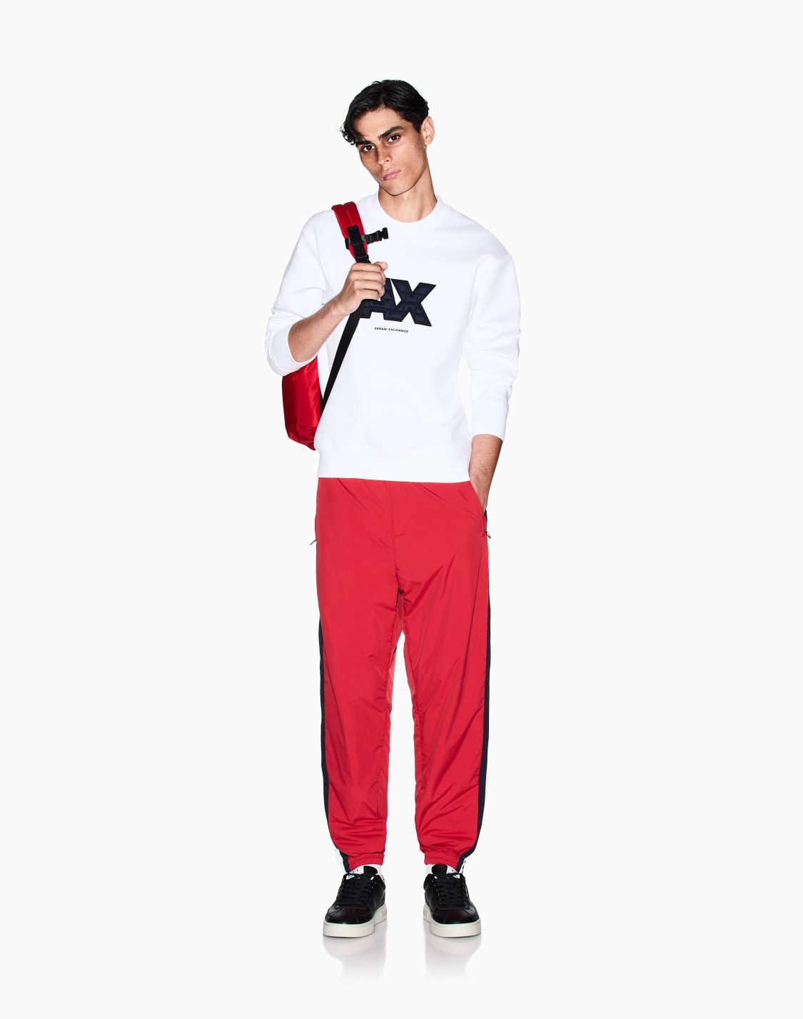 sweatshirts-without-hood-white--armani-exchange