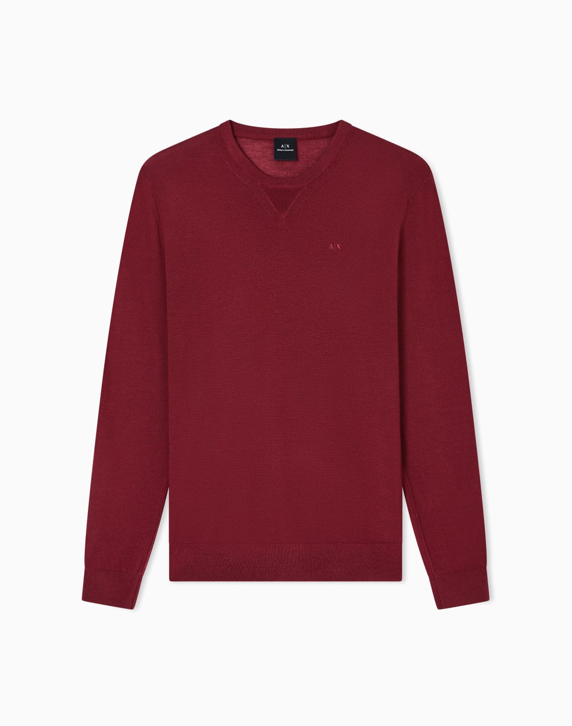 crewneck-sweater-in-virgin-wool-red--armani-exchange