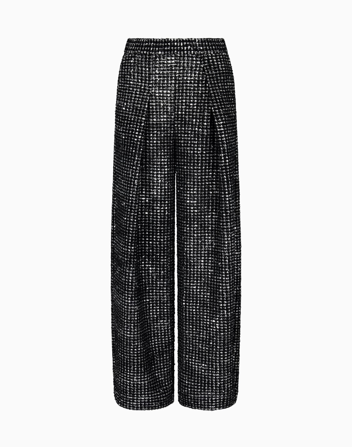 pantalon-une-pince-en-jersey-avec-imprim-floqu-et-paillettes-bicolore--giorgio-armani