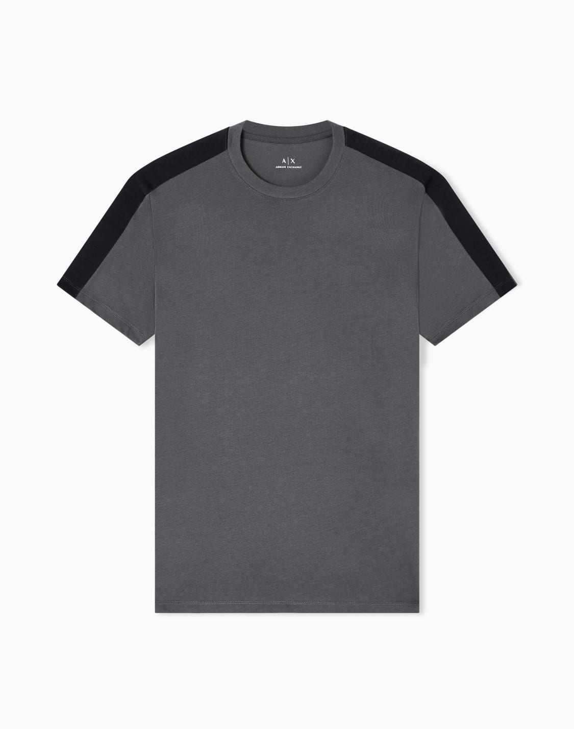 contrasting-regular-fit-tape-t-shirt-green--armani-exchange