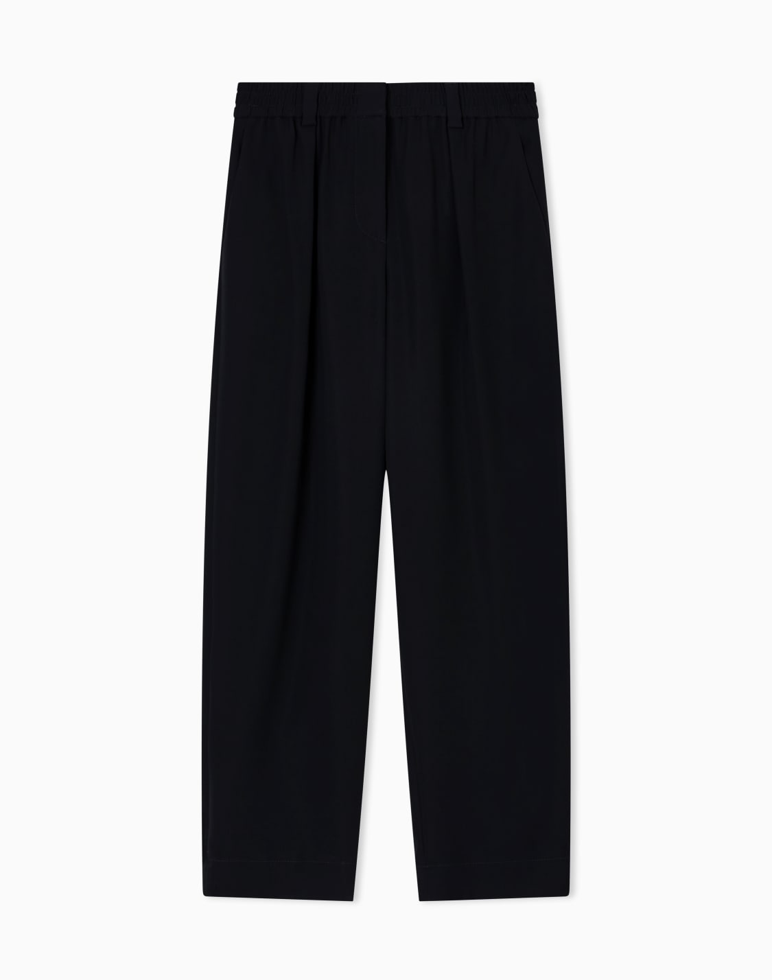 pantaloni-dritti-in-cady-tecnico-nero--giorgio-armani