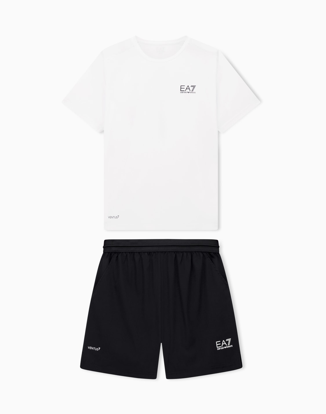 set-t-shirt-e-shorts-dynamic-athlete-in-tessuto-tecnico-ventus7-bicolore--ea7