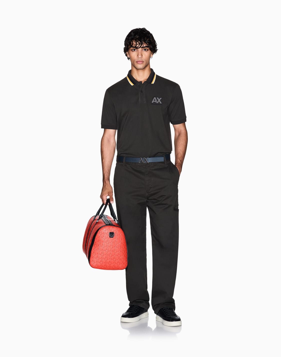 regular-fit-polo-shirt-with-striped-collar-brown--armani-exchange