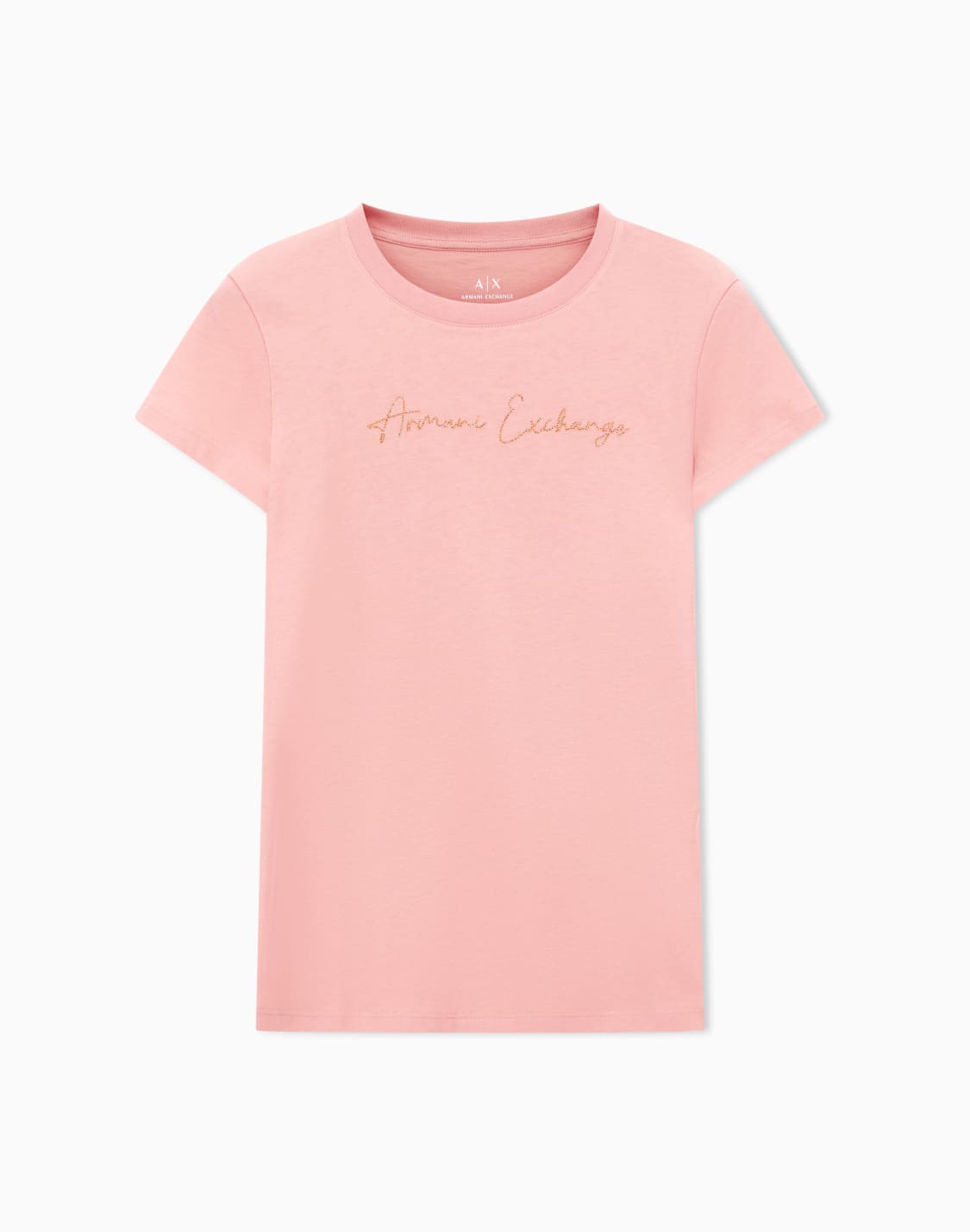 slim-fit-t-shirt-with-glitter-logo-pink--armani-exchange