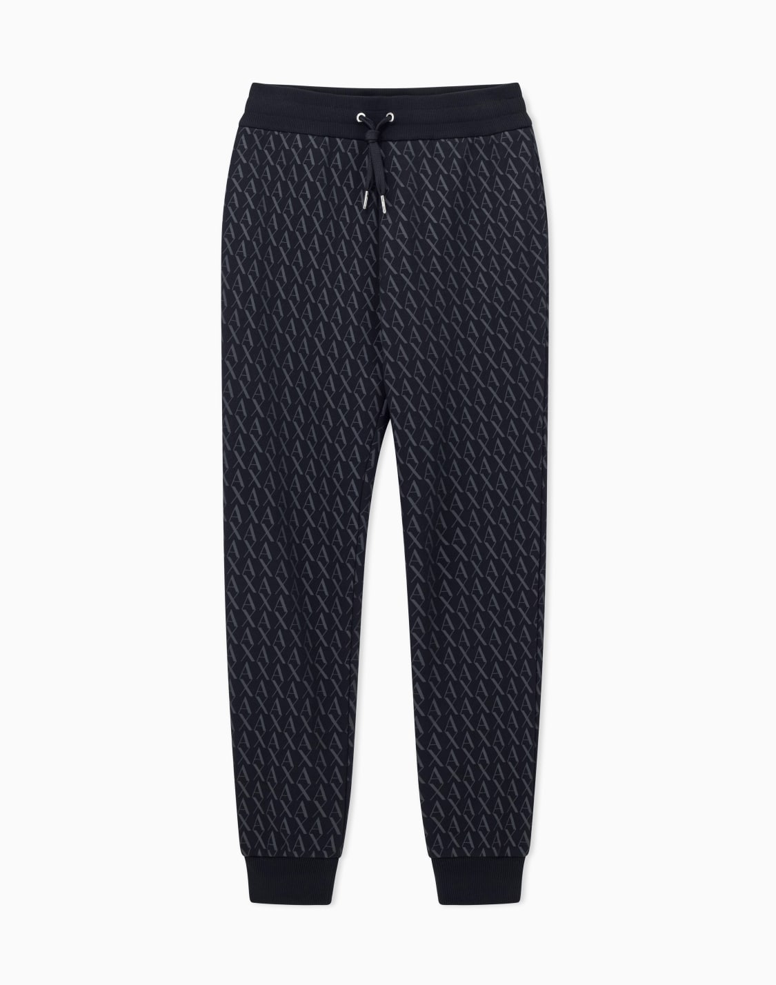 trousers-in-flowing-fabric-black--armani-exchange