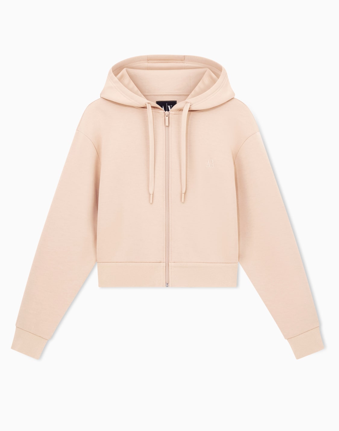 -icon-cropped-hoodie-camel--armani-exchange
