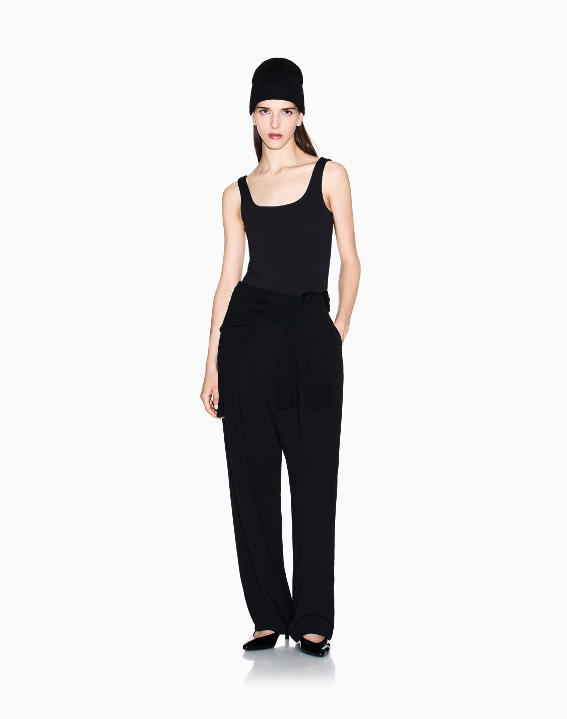 twill-pleated-trousers-black--armani-exchange