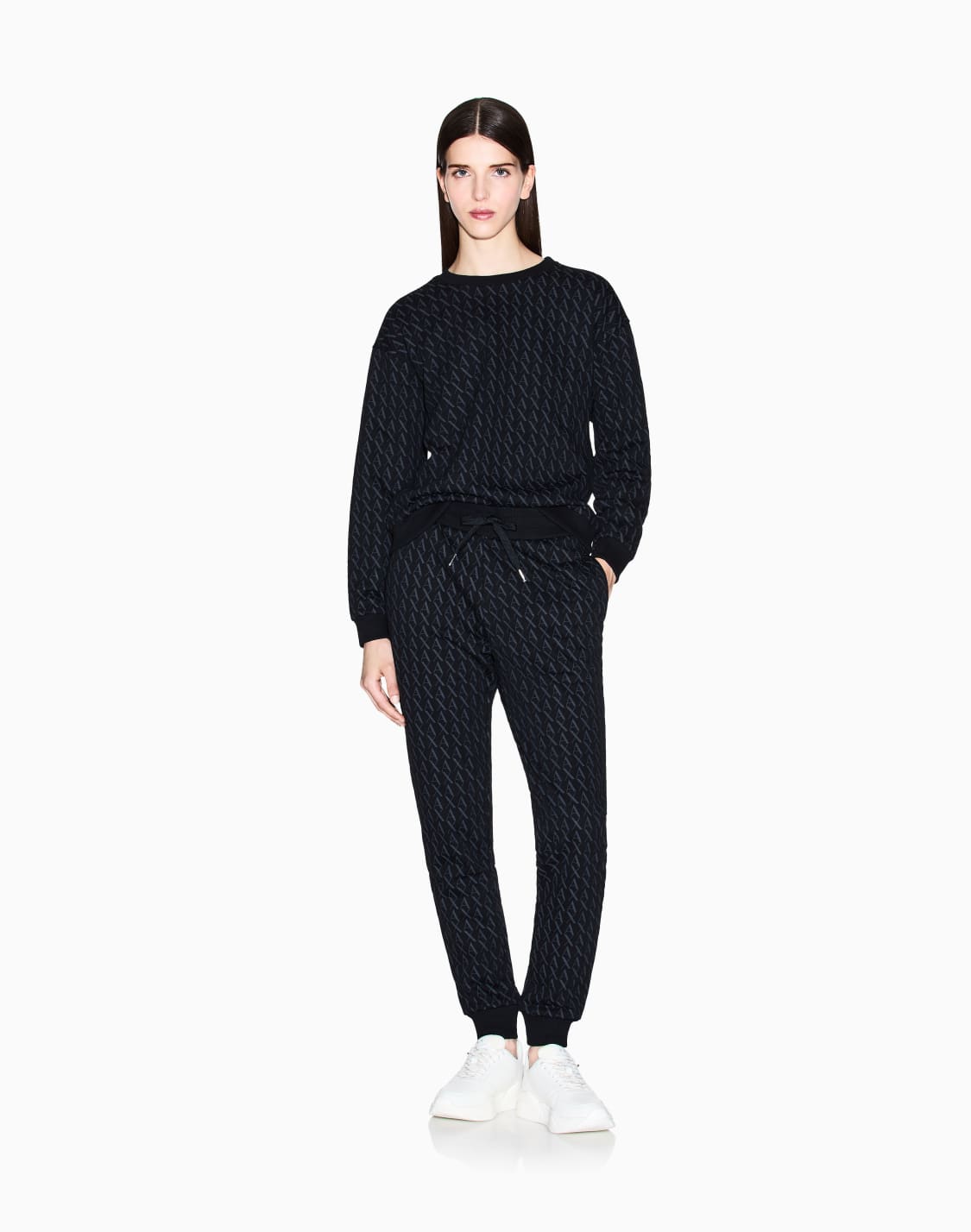 trousers-in-flowing-fabric-black--armani-exchange