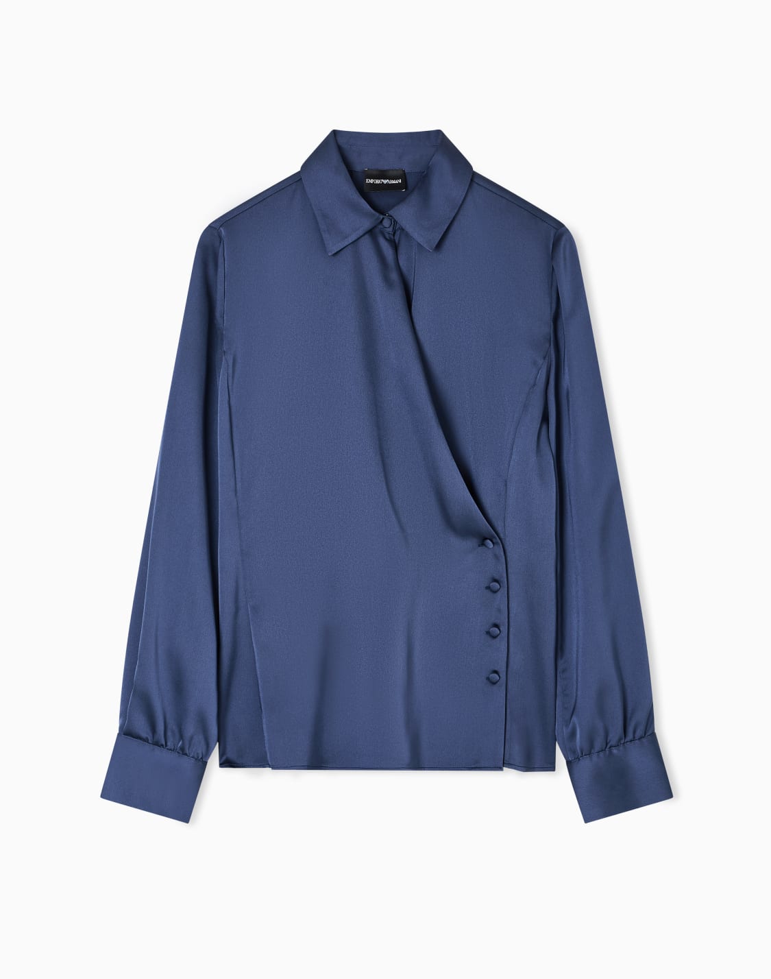 camicia-con-chiusura-a-portafoglio-in-crepe-satin-blu--emporio-armani